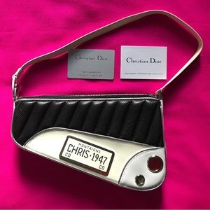 Christian Dior Montaigne “Chris 1947” Pouch Saddle bag.